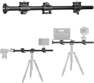水平三脚アーム、カメラ三脚水平および垂直延長軸、屋外スタジオマクロ写真用 (ZW-03)